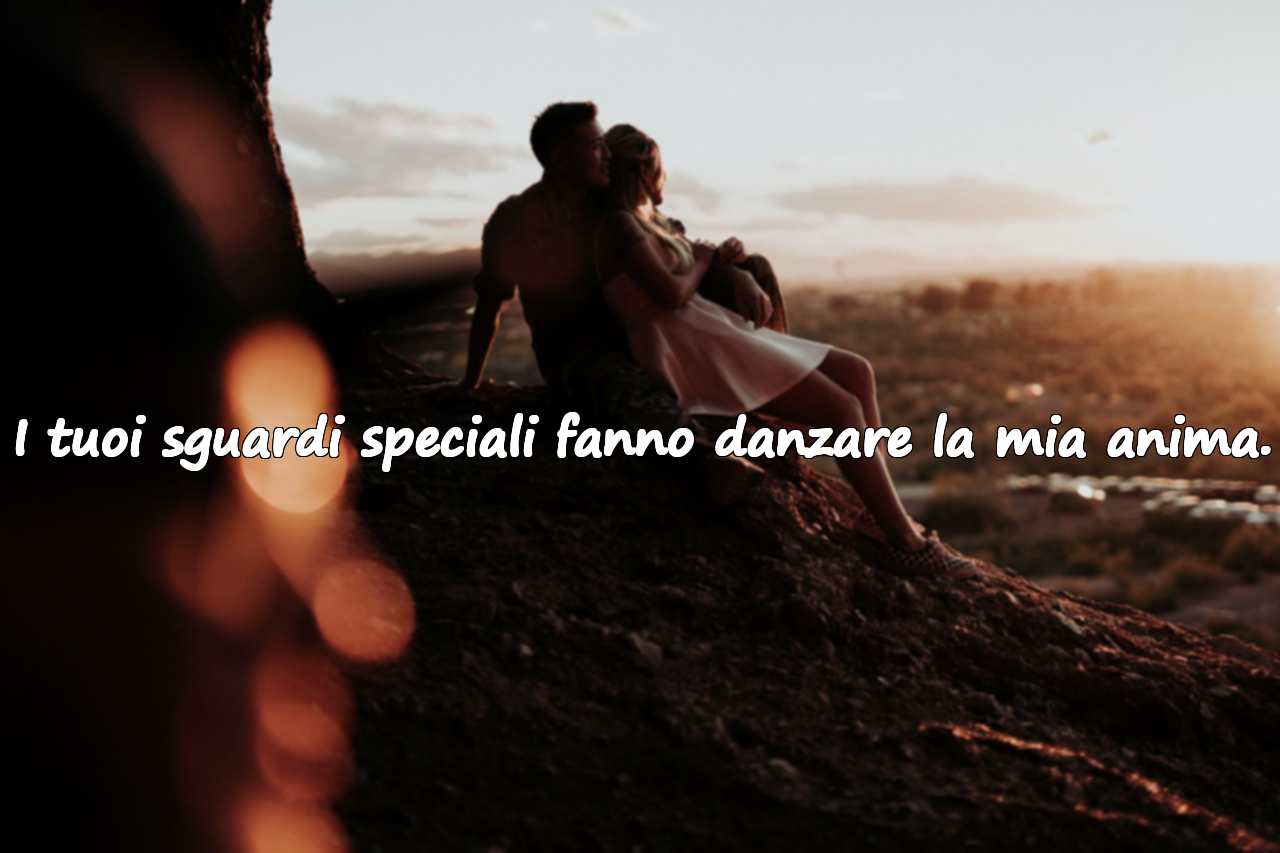 Citazioni significative e complimentose sul contatto visivo