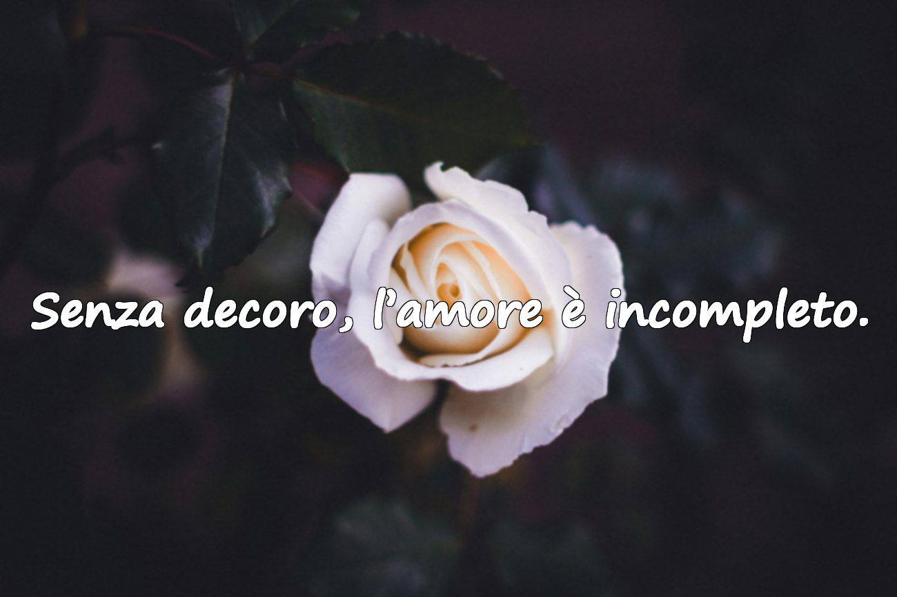 Citazioni sul decoro e la buona educazione