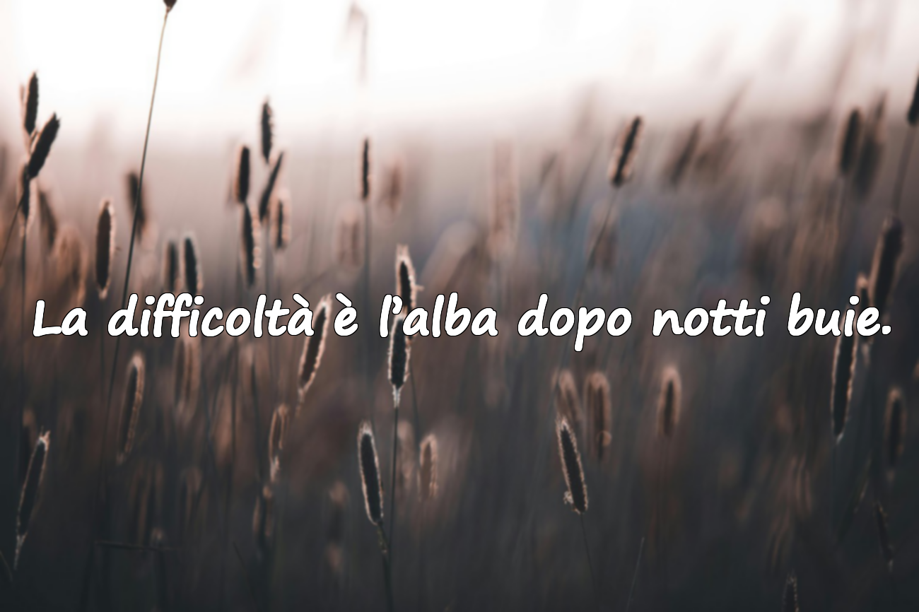 Citazioni sulla Difficoltà