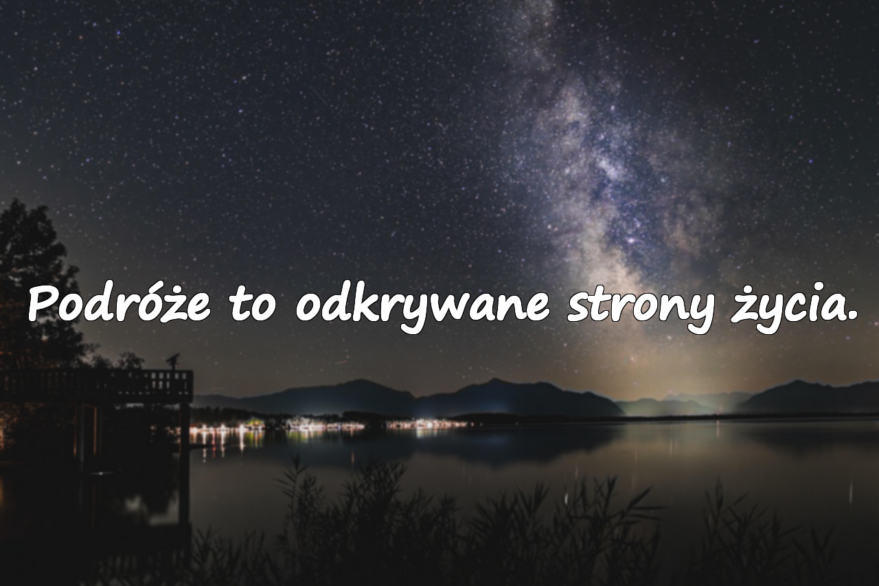 Cytaty o Podróży