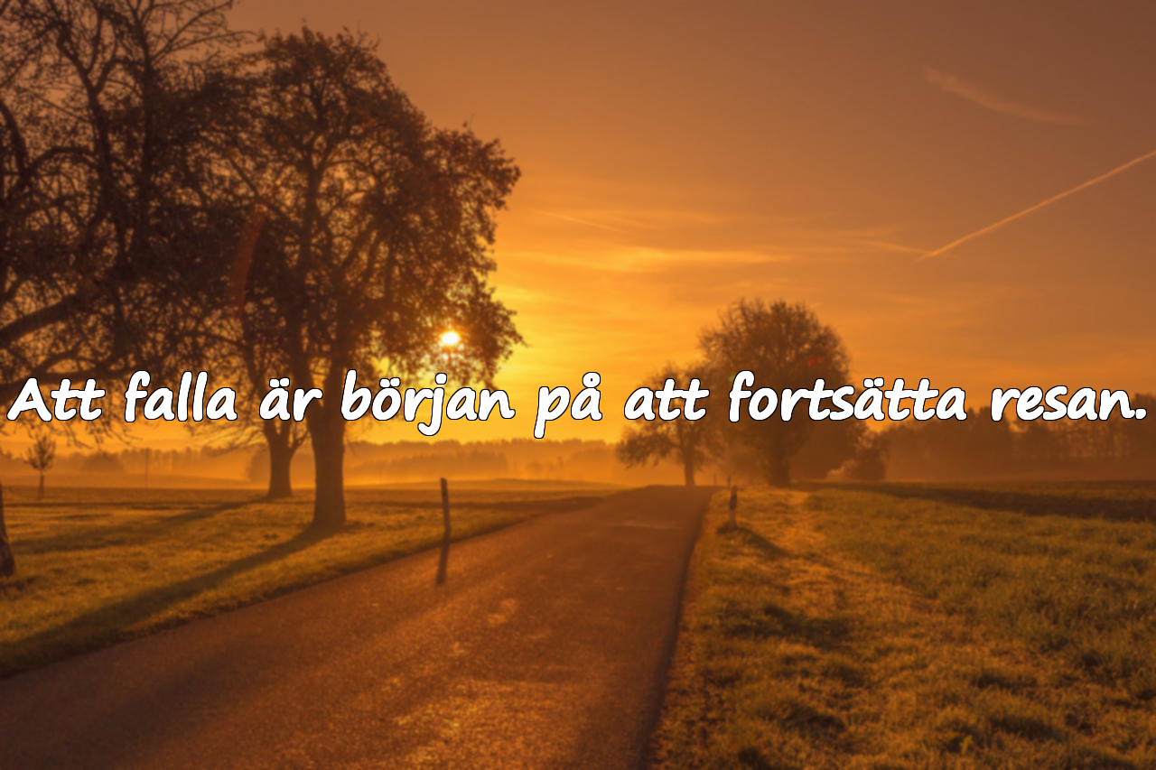 Fler citat om att falla