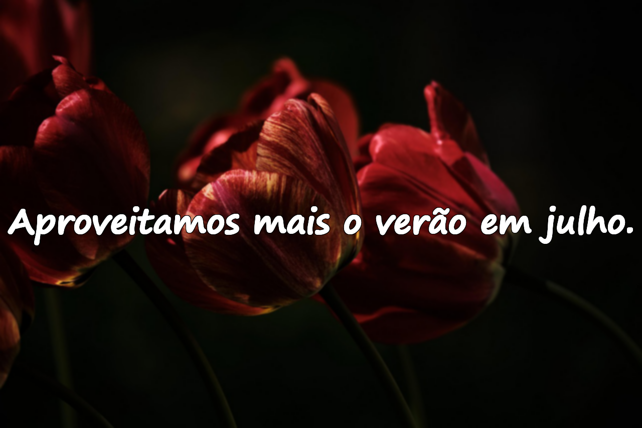 Frases Significativas Sobre Julho