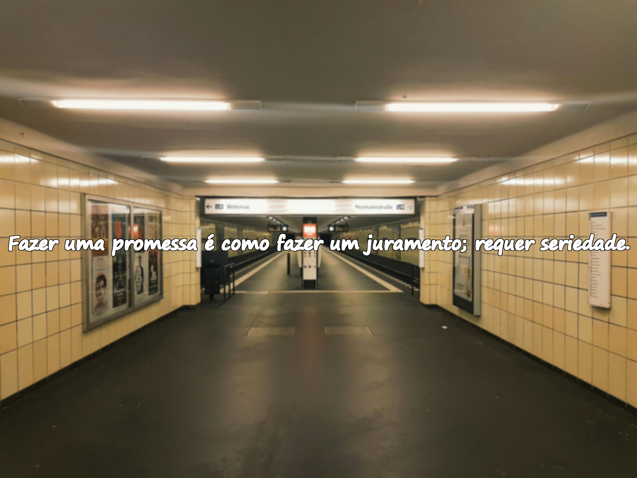 Frases sobre cumprir promessas