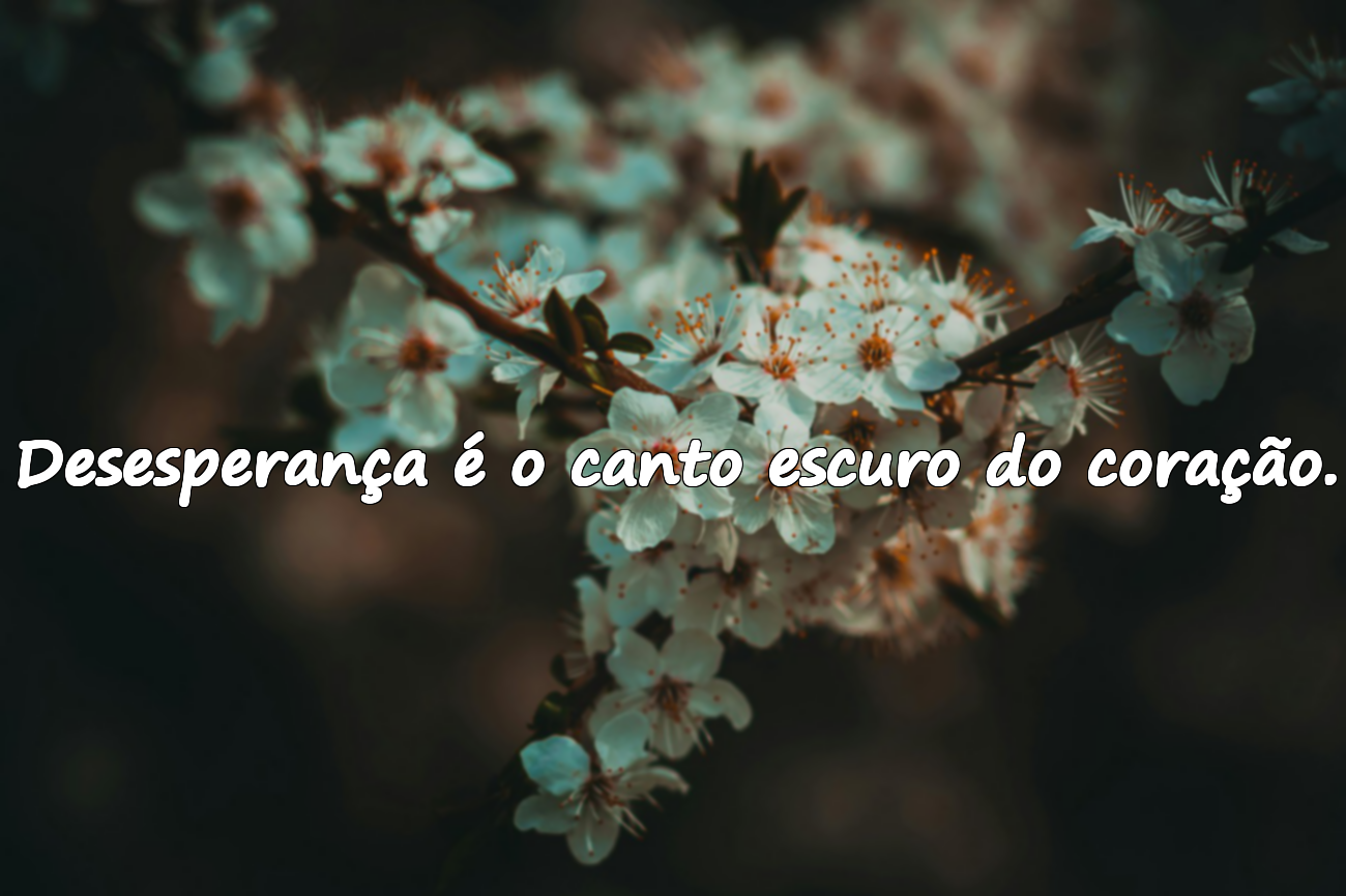 Frases sobre desesperança