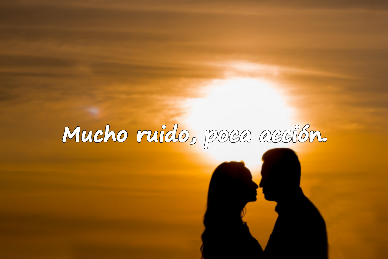 Mucho ruido, poca acción.