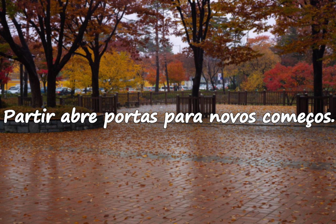 Frases sobre partir
