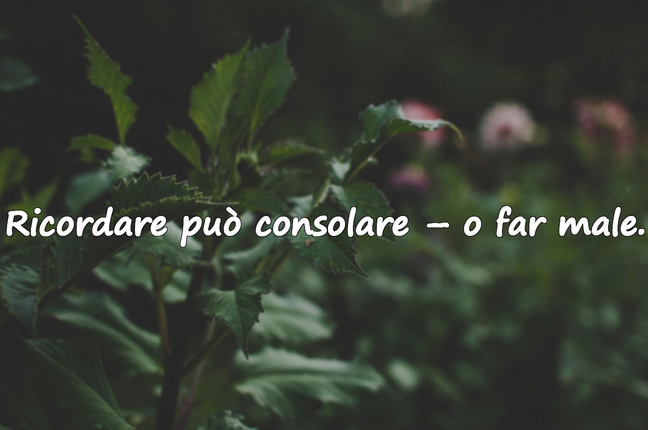 Frasi sui ricordi