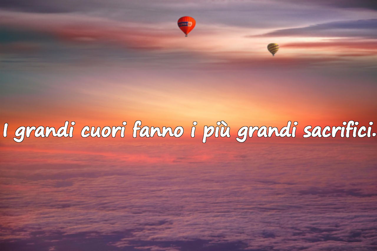 Frasi sul sacrificio