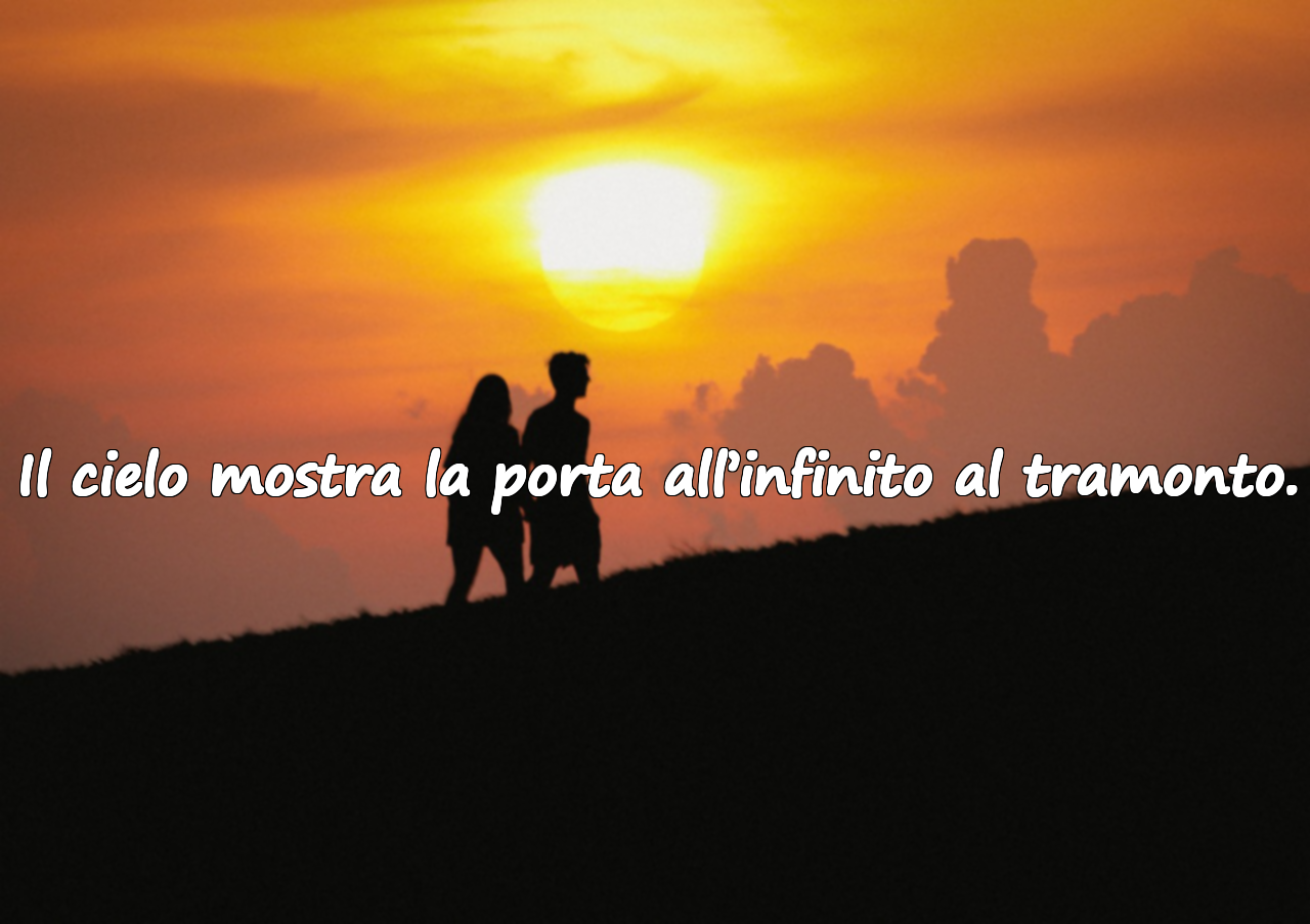 Frasi sul tramonto