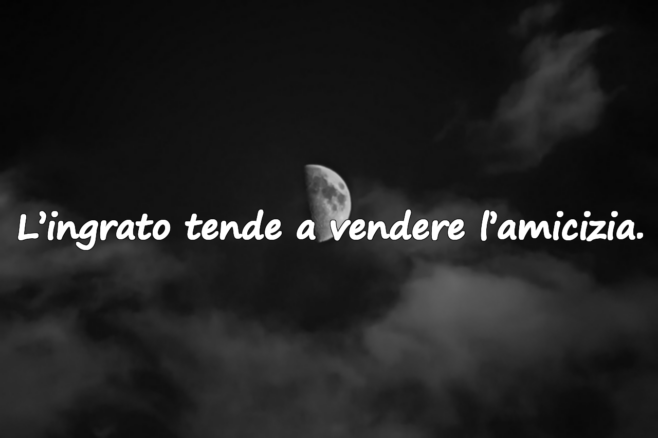 Frasi sull'Ingratitudine