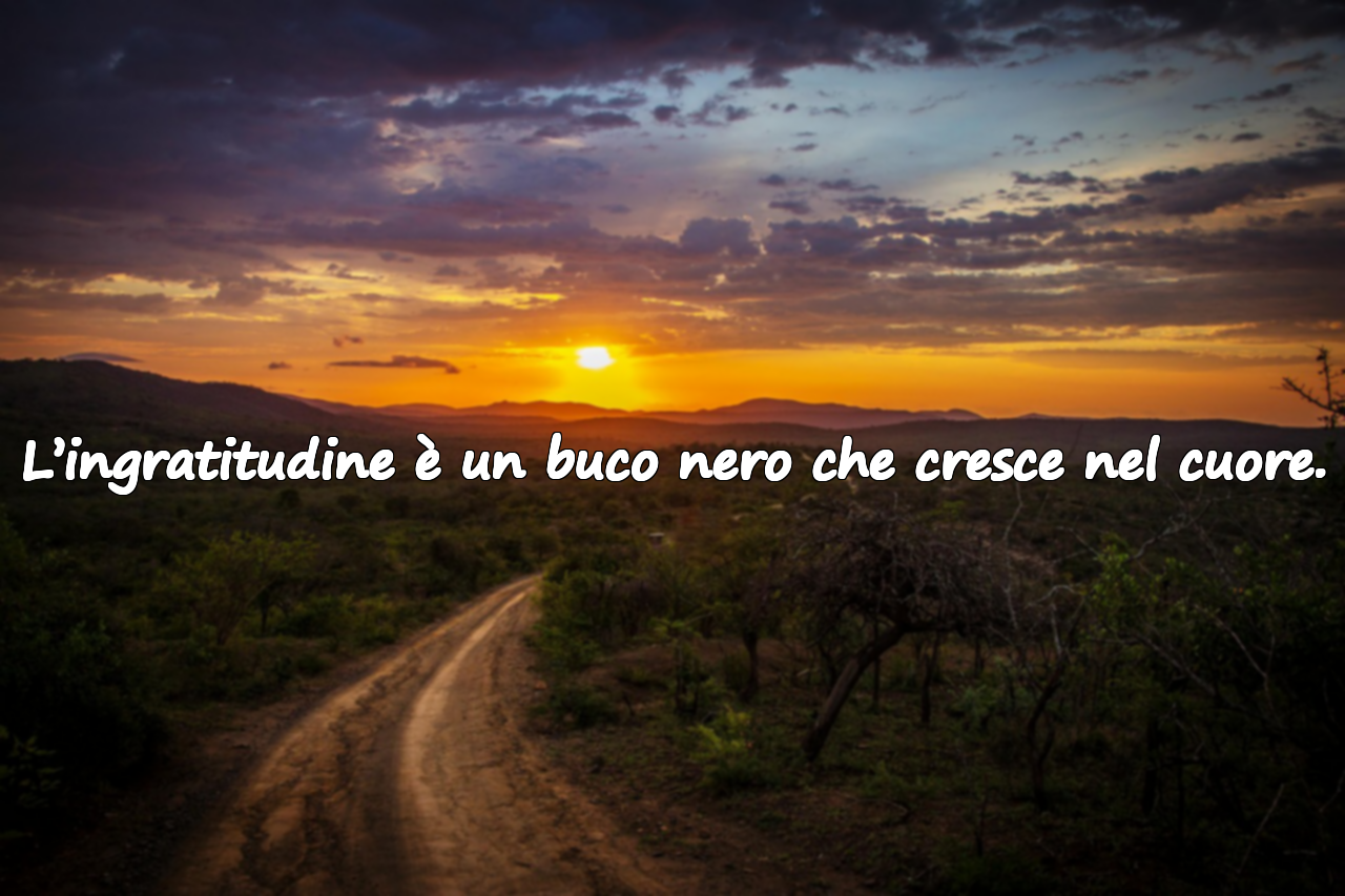 Frasi sull'Ingratitudine