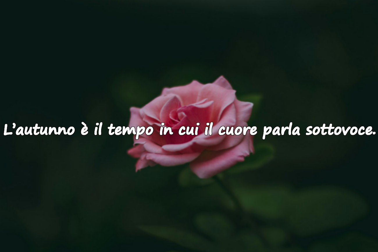 Frasi sull’autunno