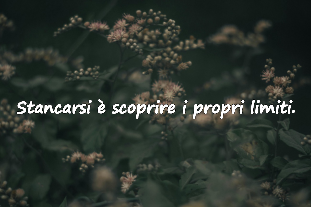 Frasi sulla Stanchezza