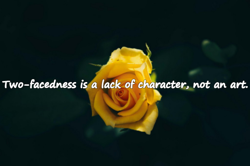 Heavy, Allusive Words for Two-Faced People