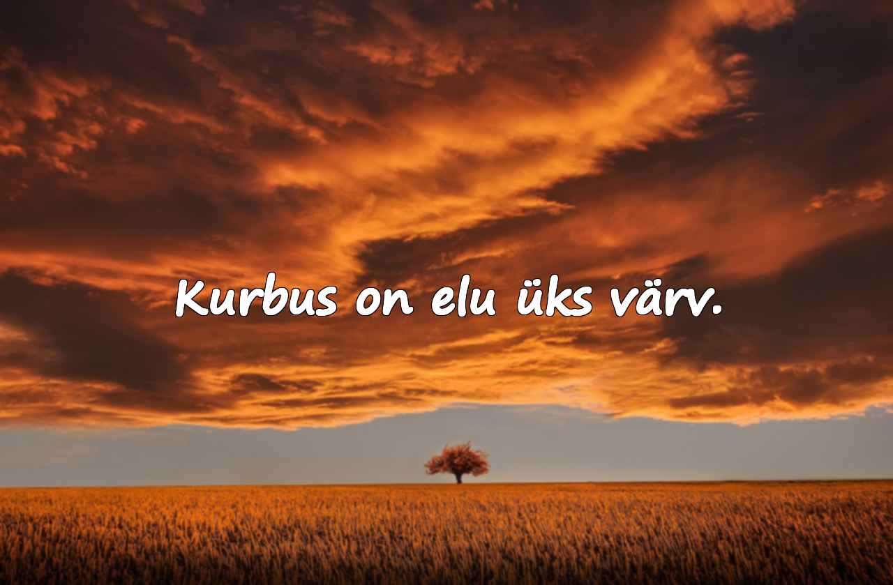 Ilusad tsitaadid kurbuse kohta