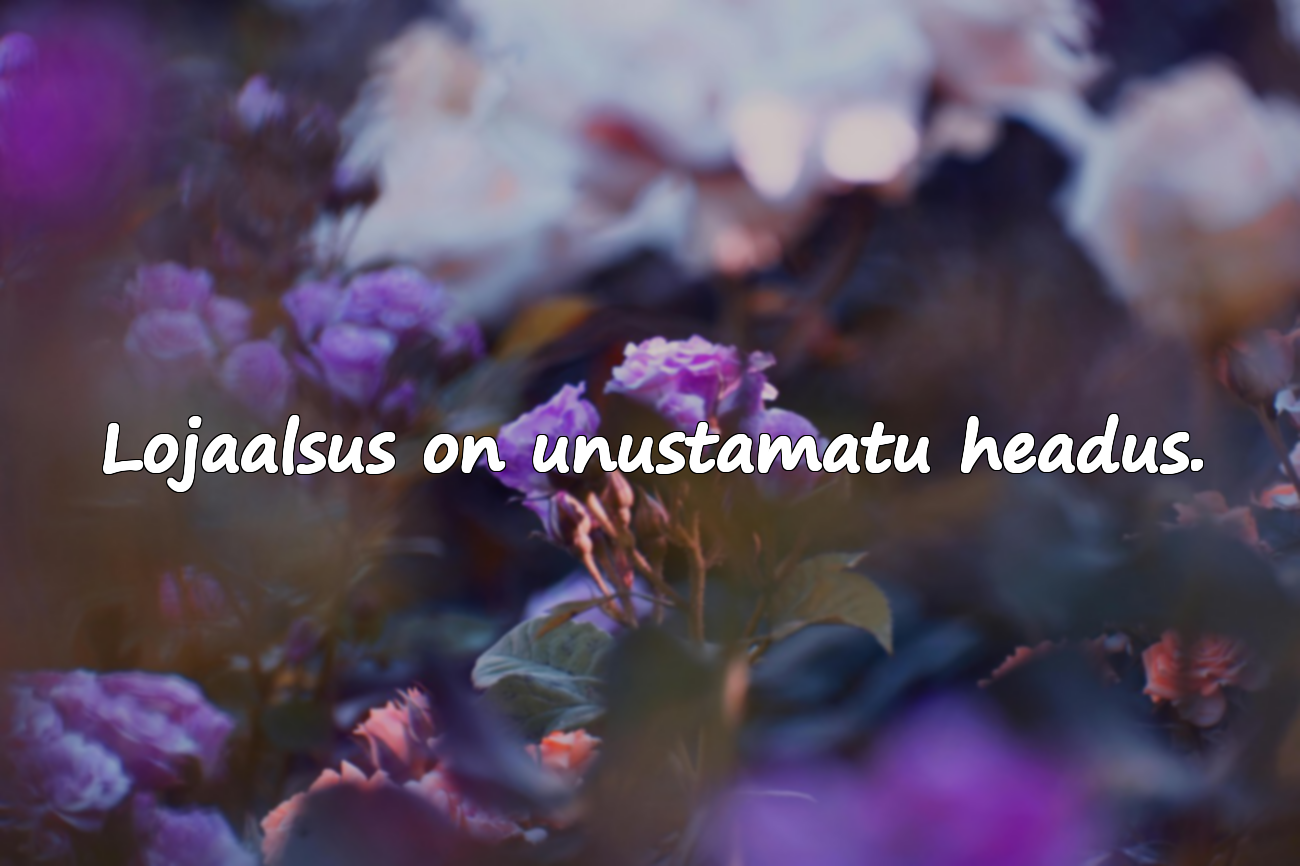 Ilusad tsitaadid lojaalsusest