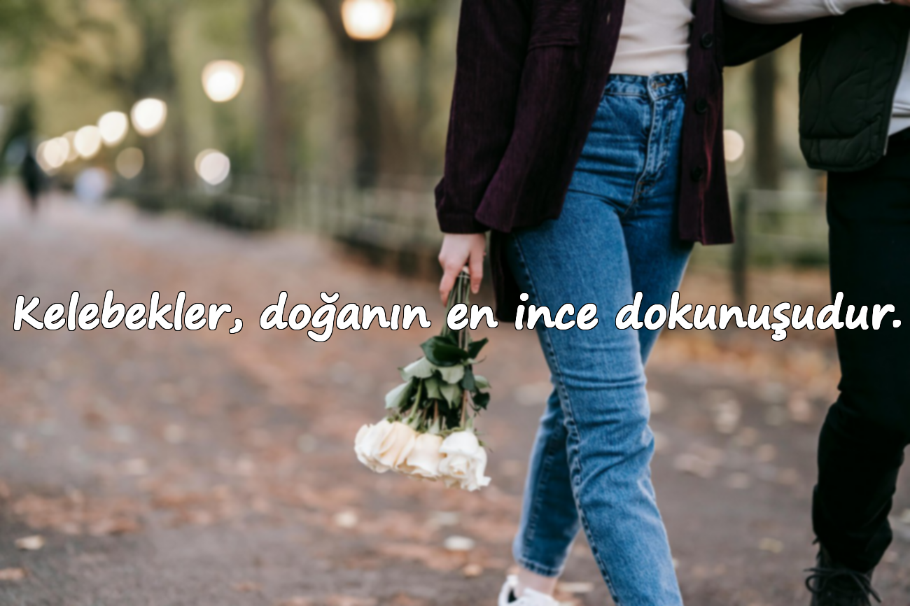 Kelebekler, doğanın en ince dokunuşudur.