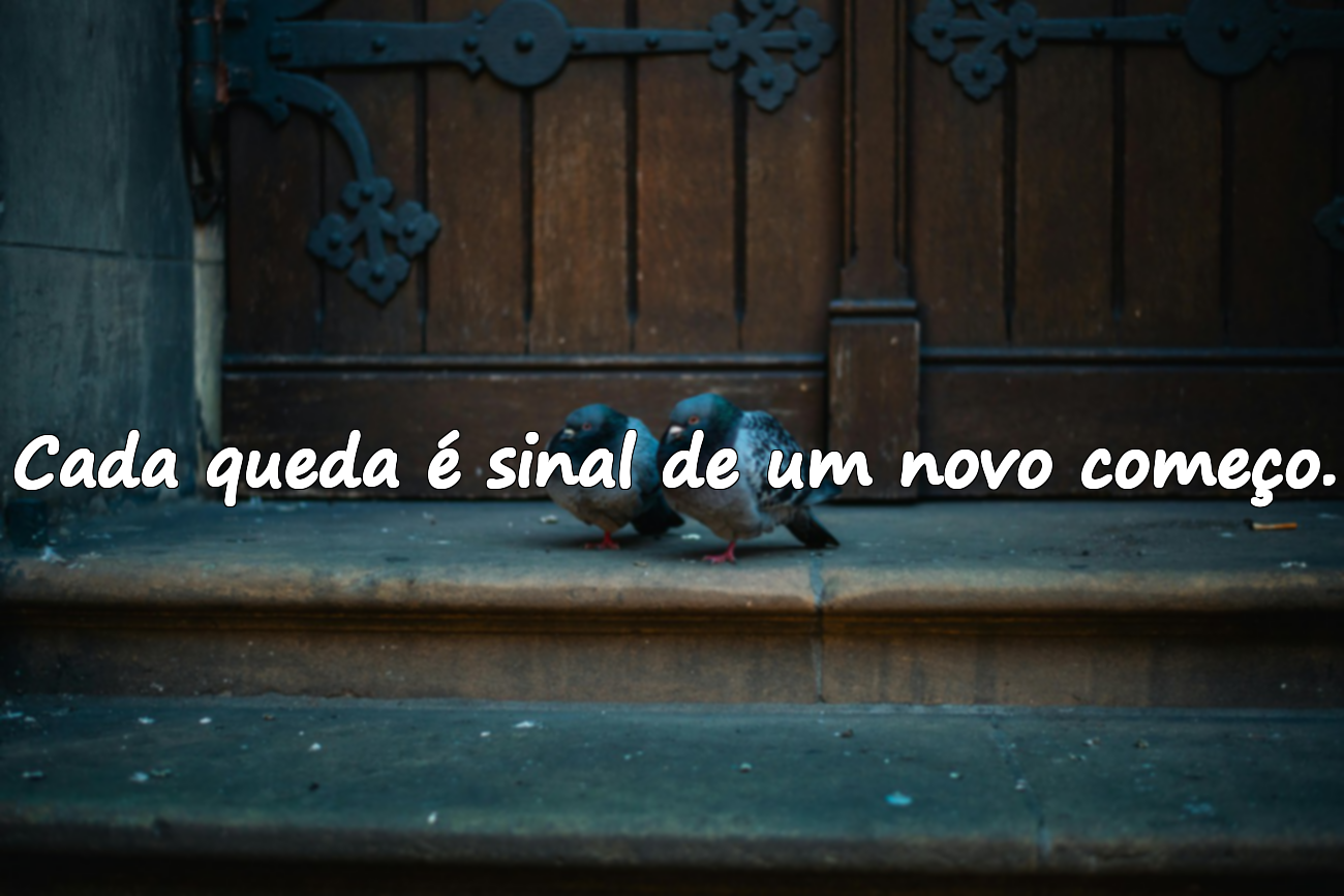 Mais sobre cair
