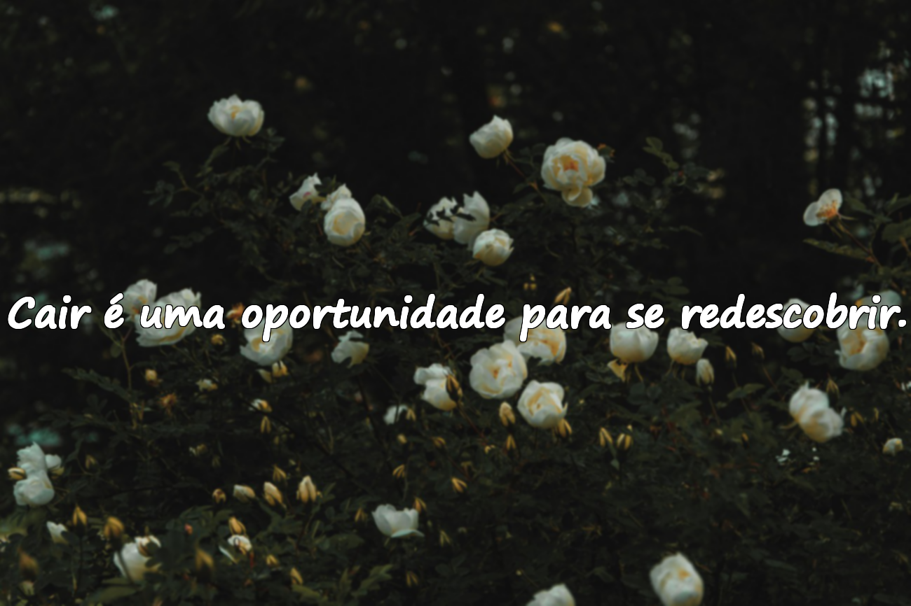 Mais sobre cair