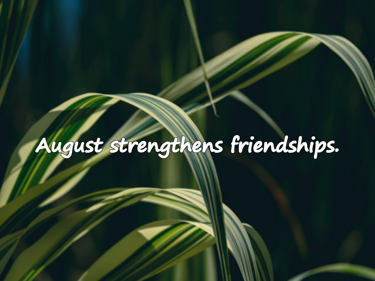 Meaningful Quotes About August