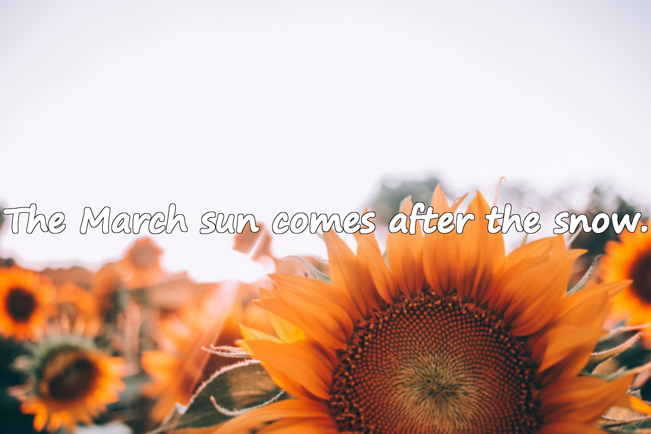 Meaningful Quotes About March