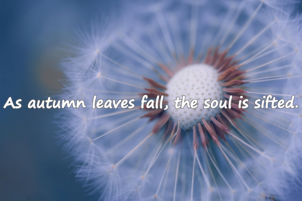 Meaningful Quotes About the Month of October