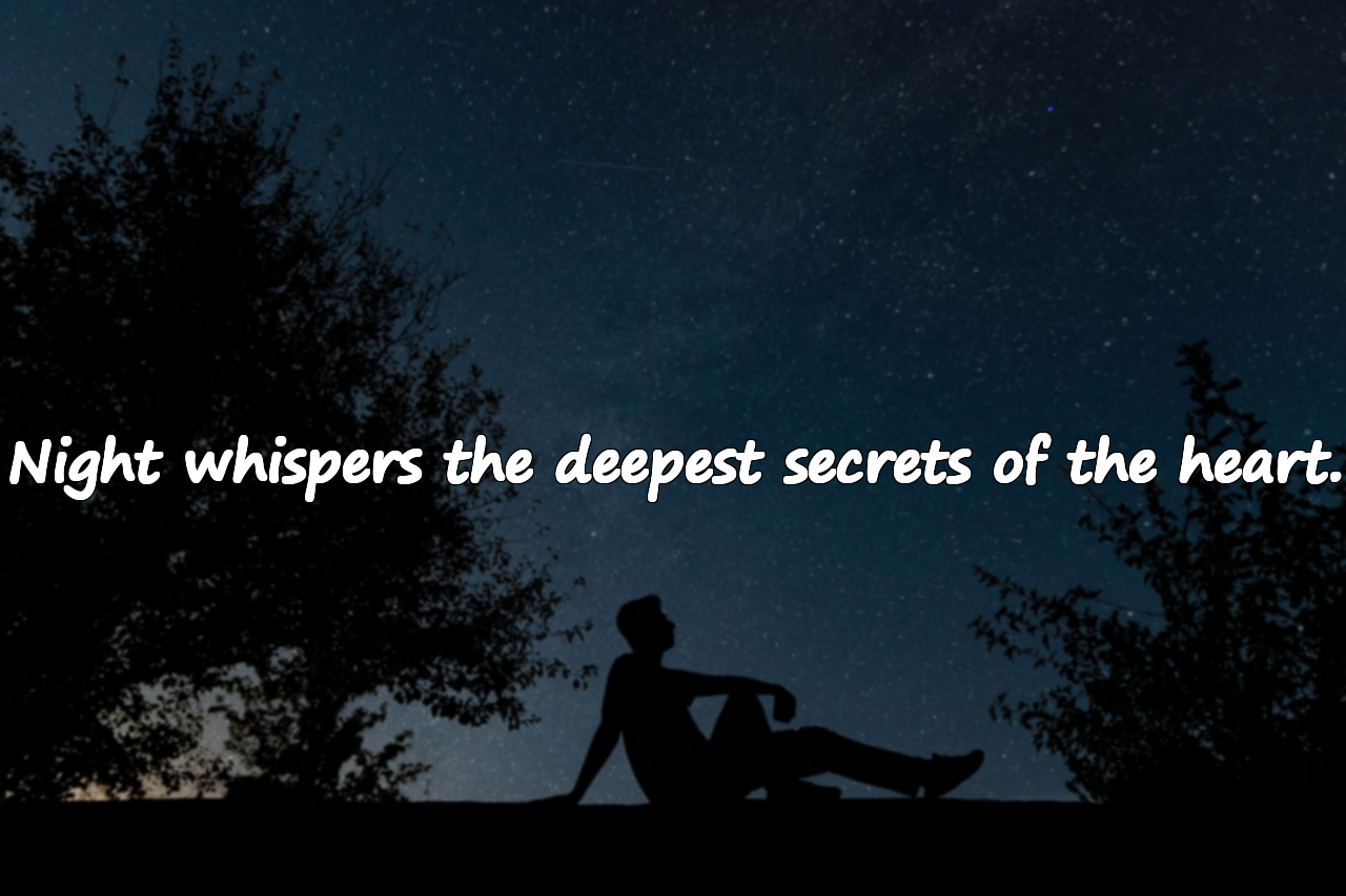 Meaningful Quotes about Night