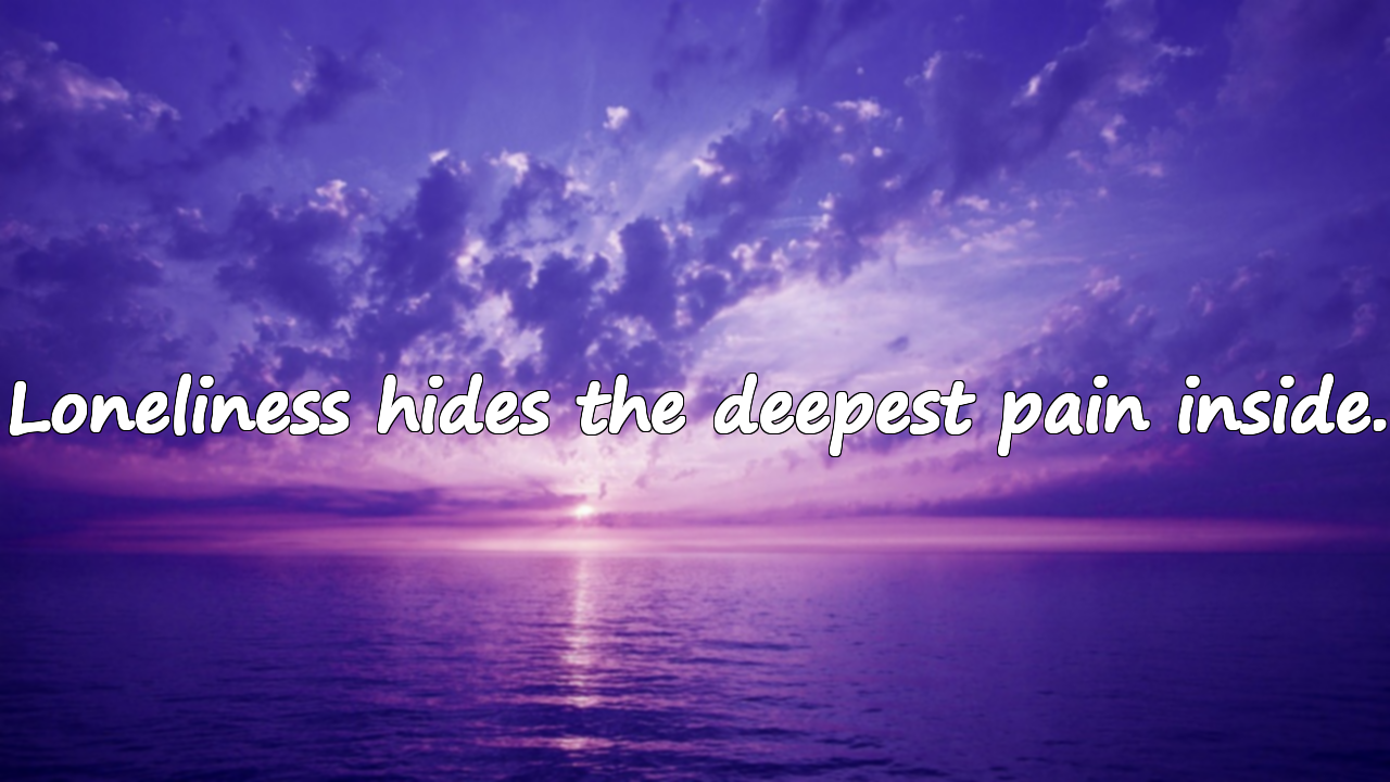 Melancholic Sayings
