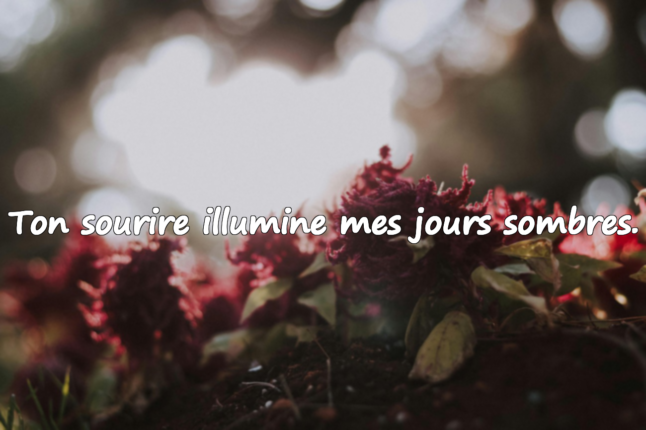 Mots beaux et significatifs pour ma femme