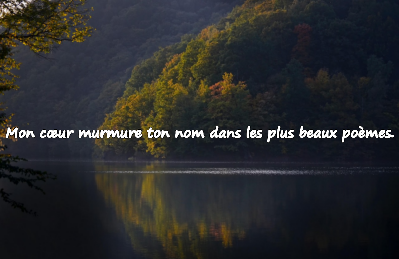 Mots touchants pour les époux