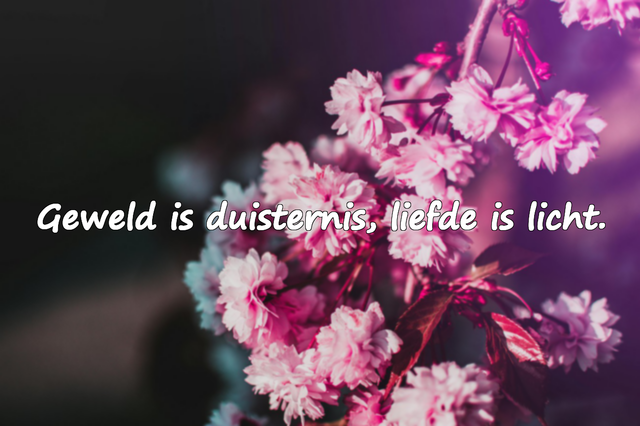 Nee tegen geweld tegen vrouwen