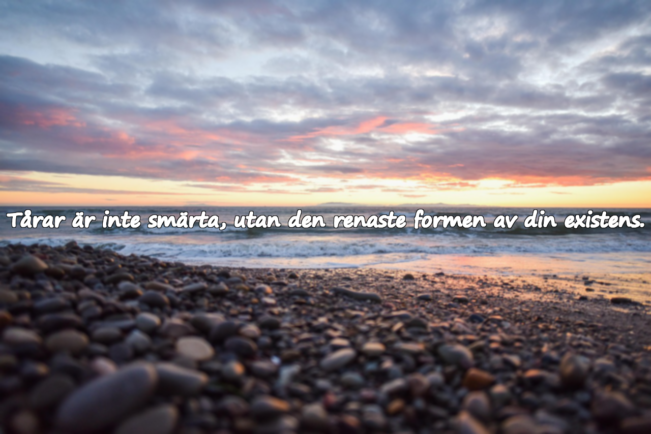 Ord om gråt och styrka