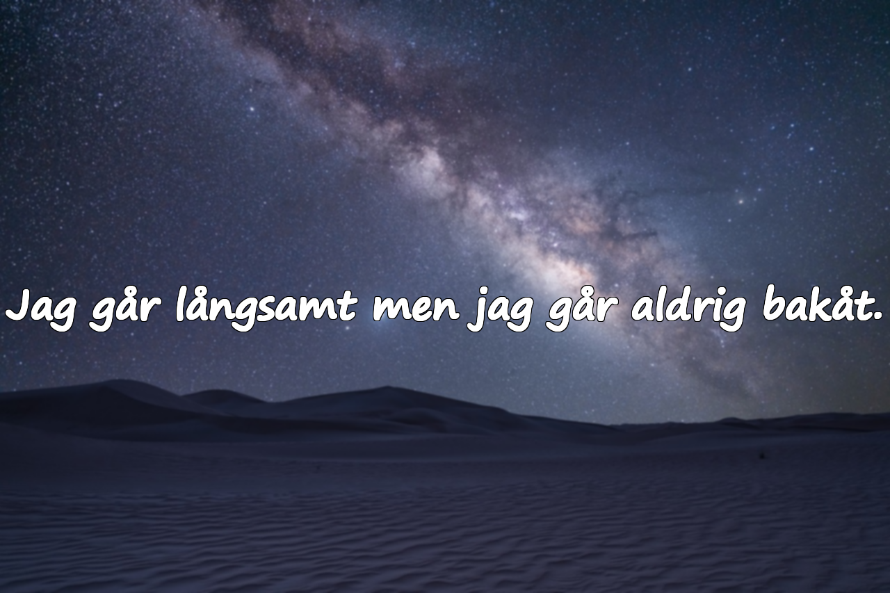 Ord om karaktär