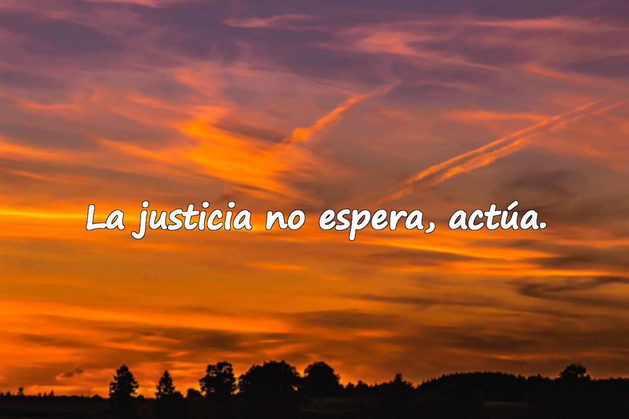 Palabras sobre la justicia