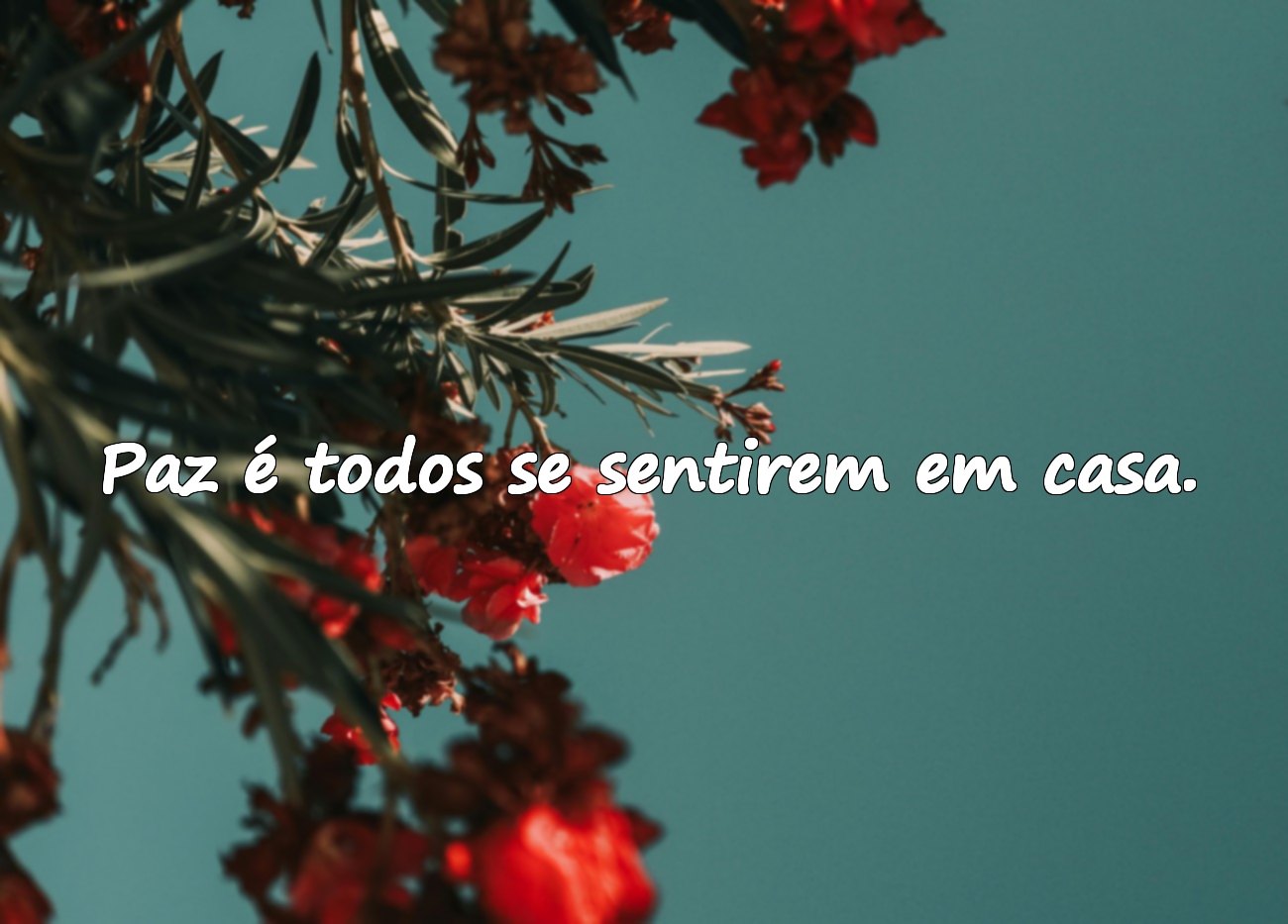 Palavras Sobre Paz para Famílias