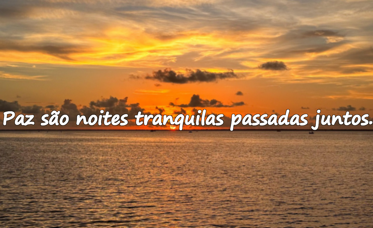 Palavras Sobre Paz para Famílias