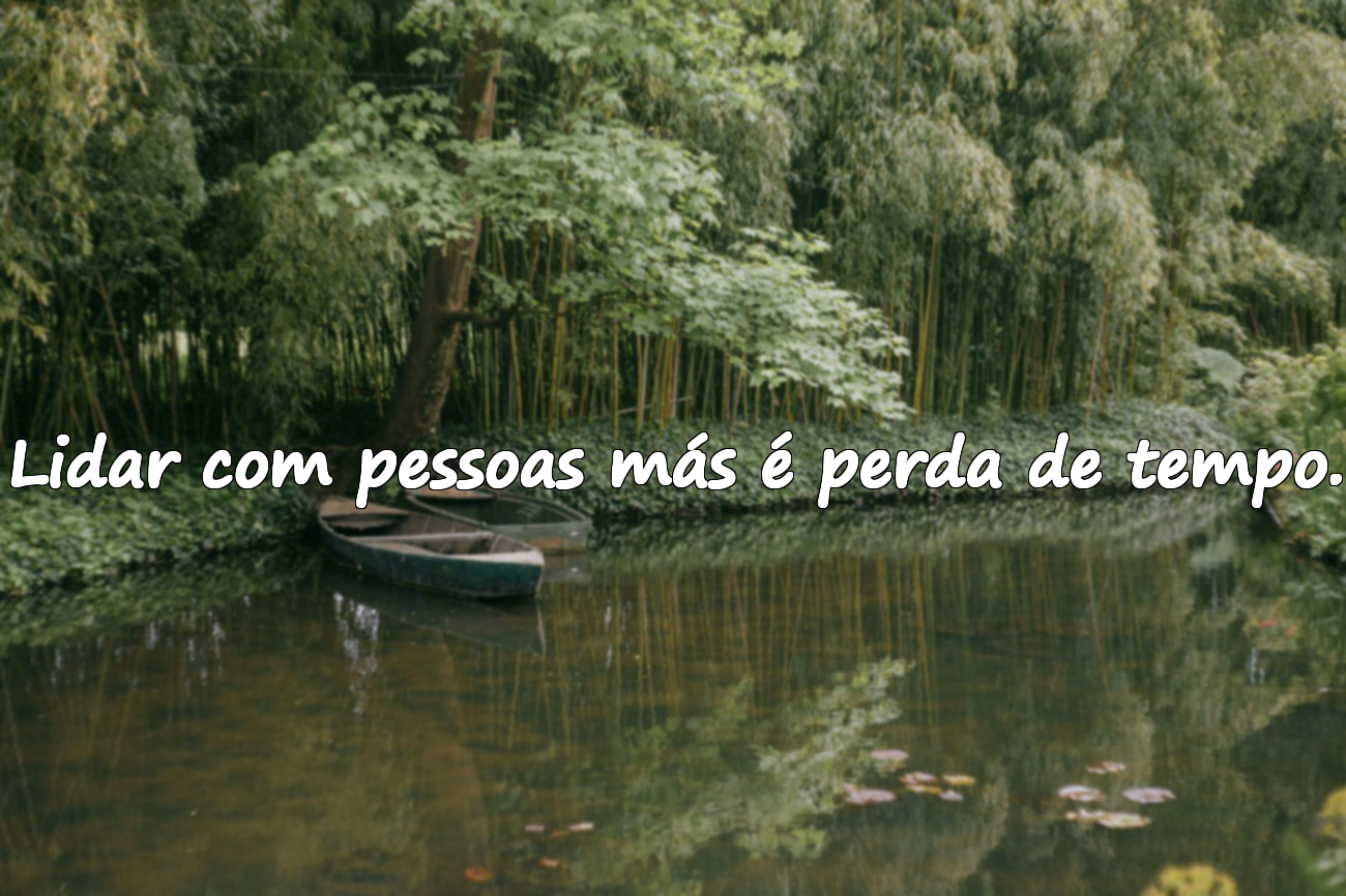 Palavras para Pessoas Más