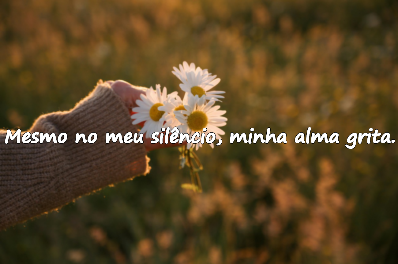 Palavras sobre estar ferido