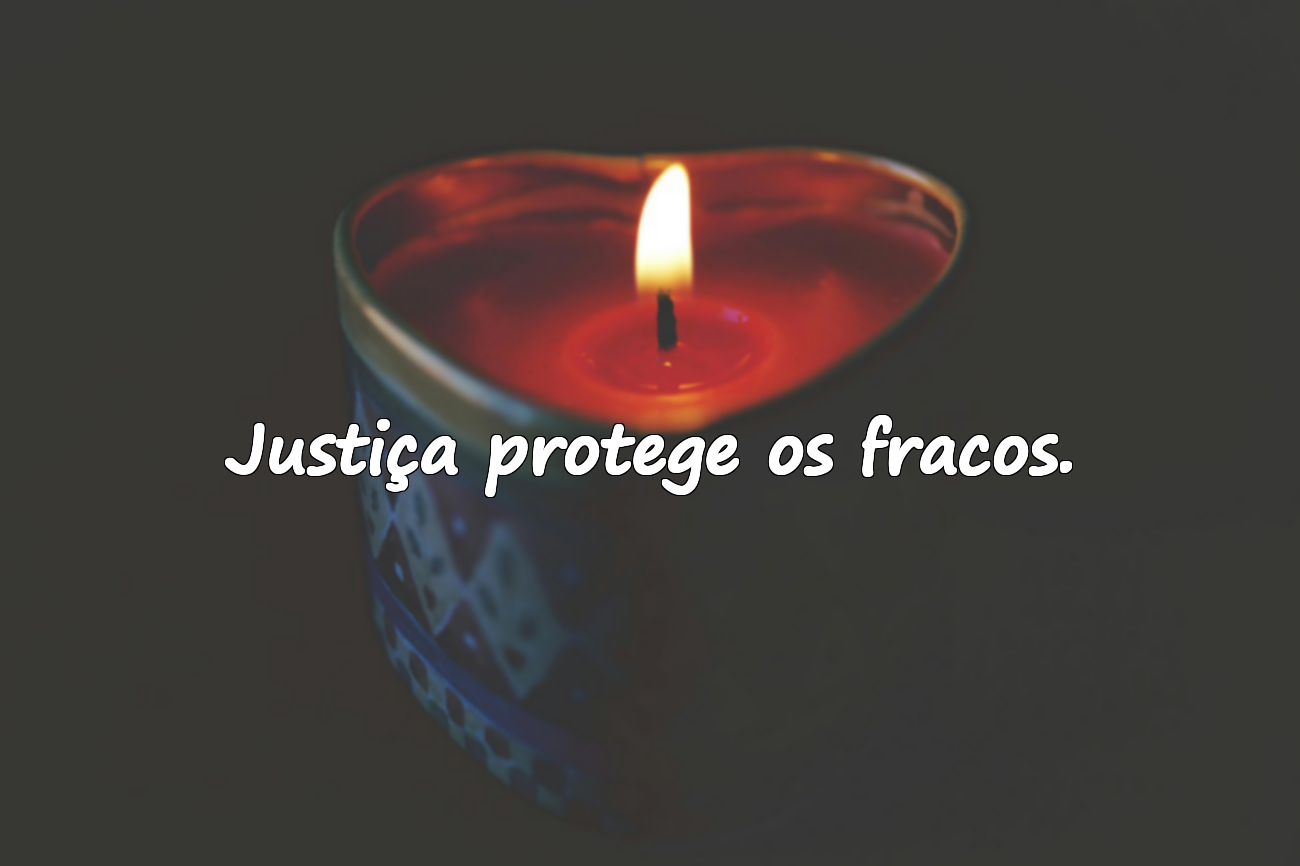 Palavras sobre justiça