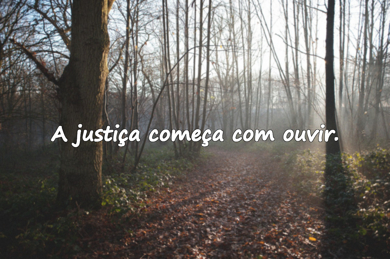 Palavras sobre justiça