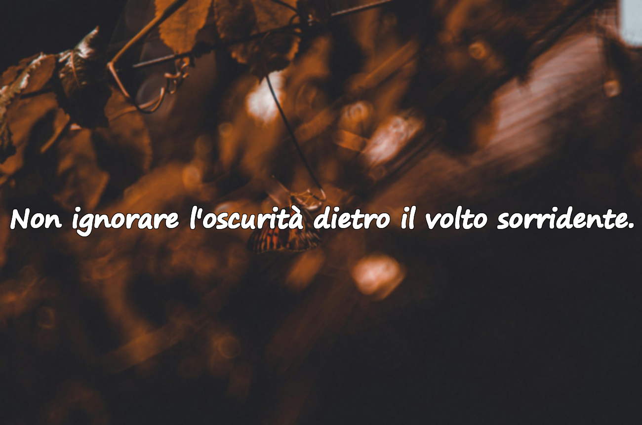 Parole pesanti e allusive per le persone doppiogiochiste
