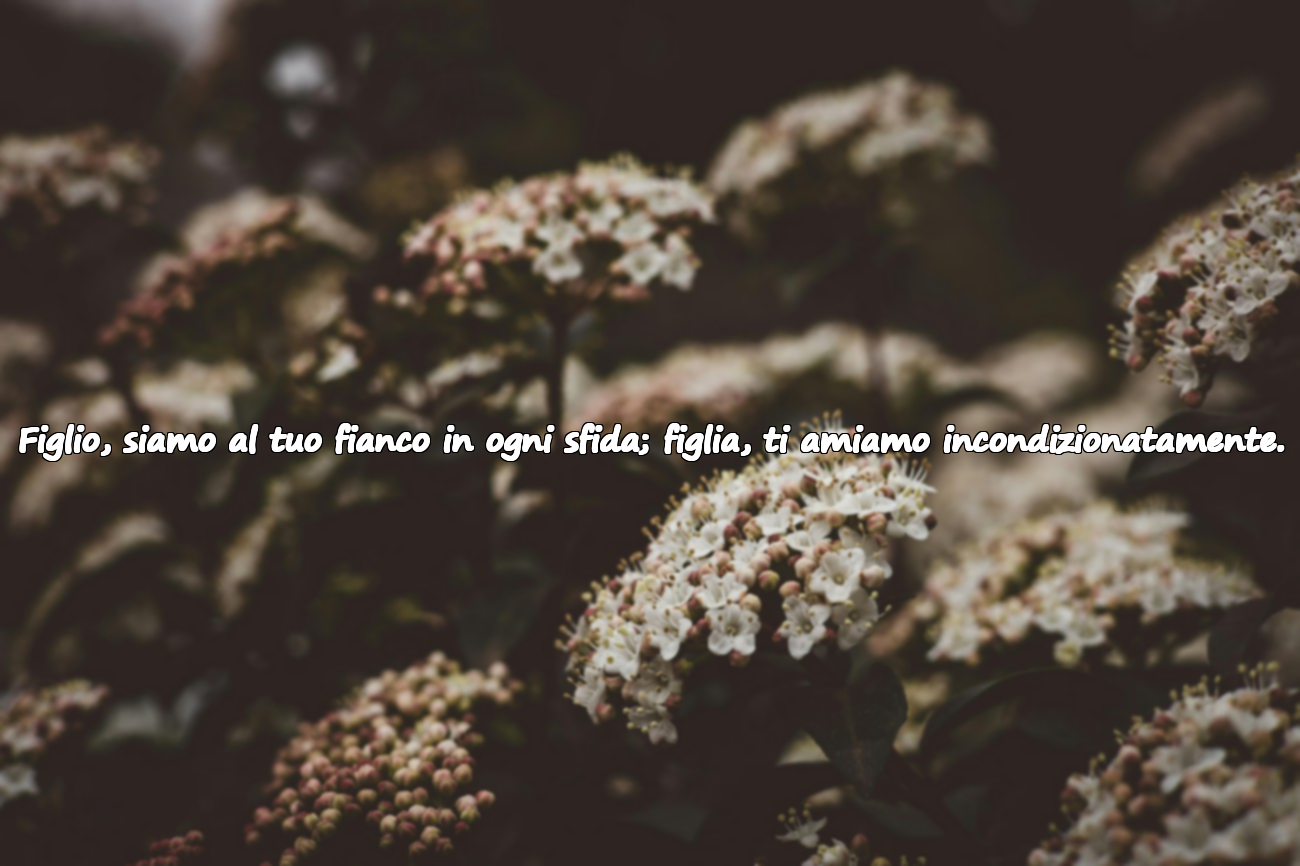 Parole significative e belle per mio figlio e mia figlia