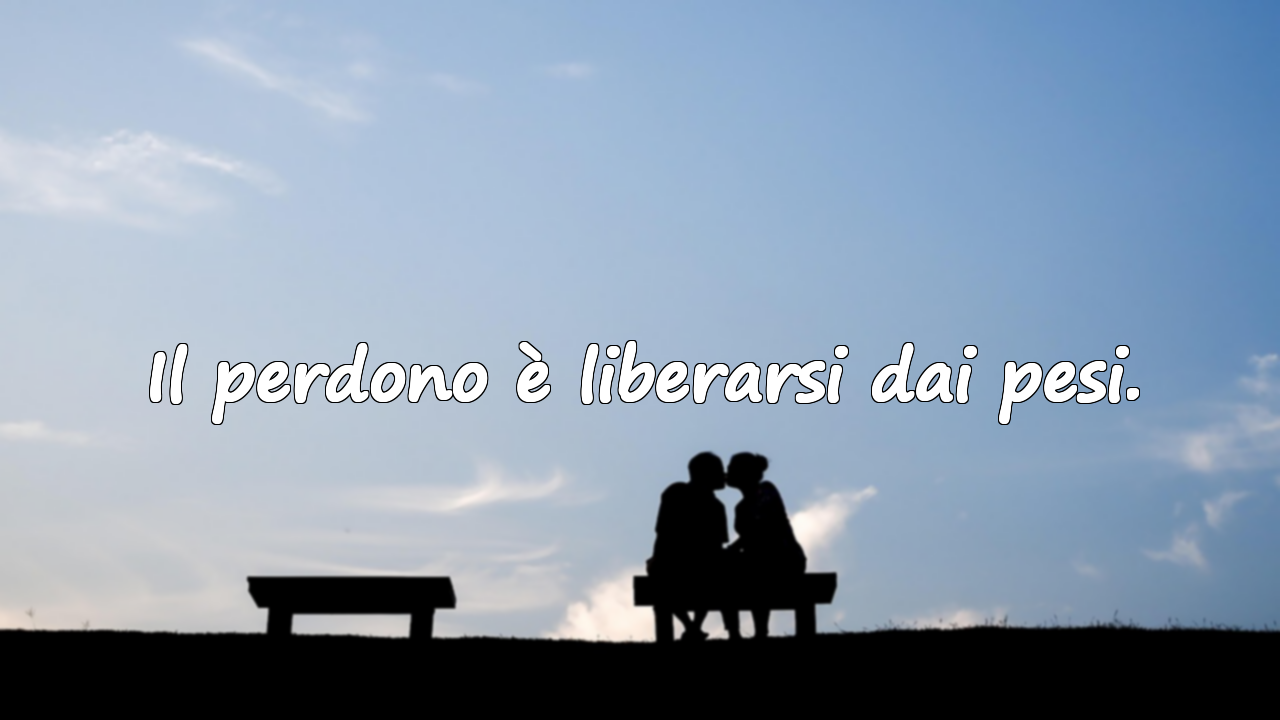 Parole significative ed emotive sul perdono