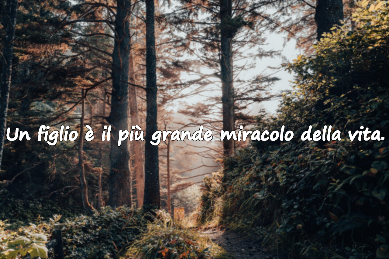 Parole sull’amore per i figli