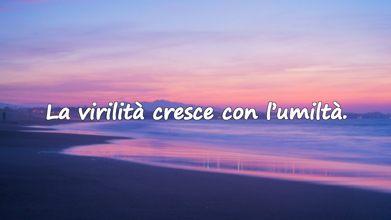 Parole sulla virilità / integrità