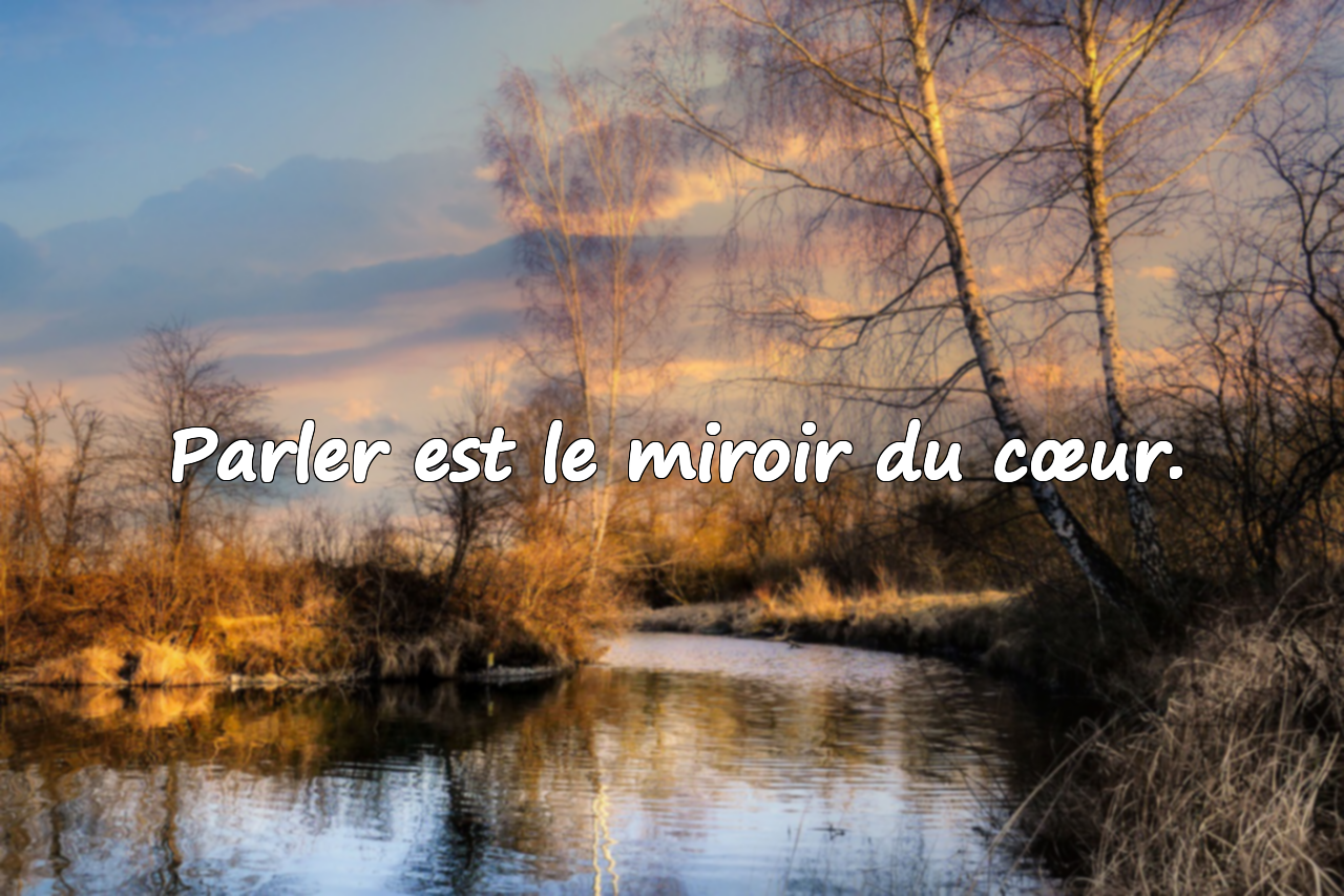 Paroles sur le fait de Parler