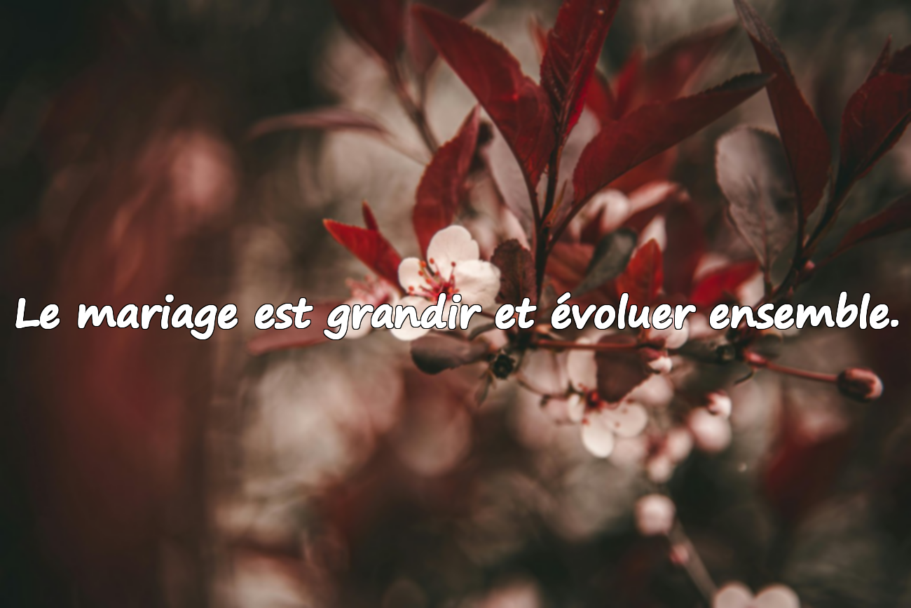 Paroles sur le mariage