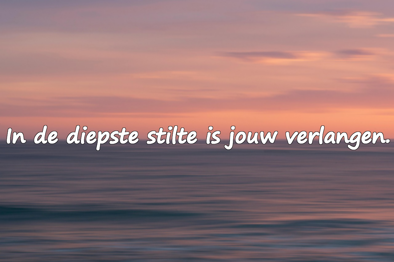 Prachtige woorden over verlangen en gemis