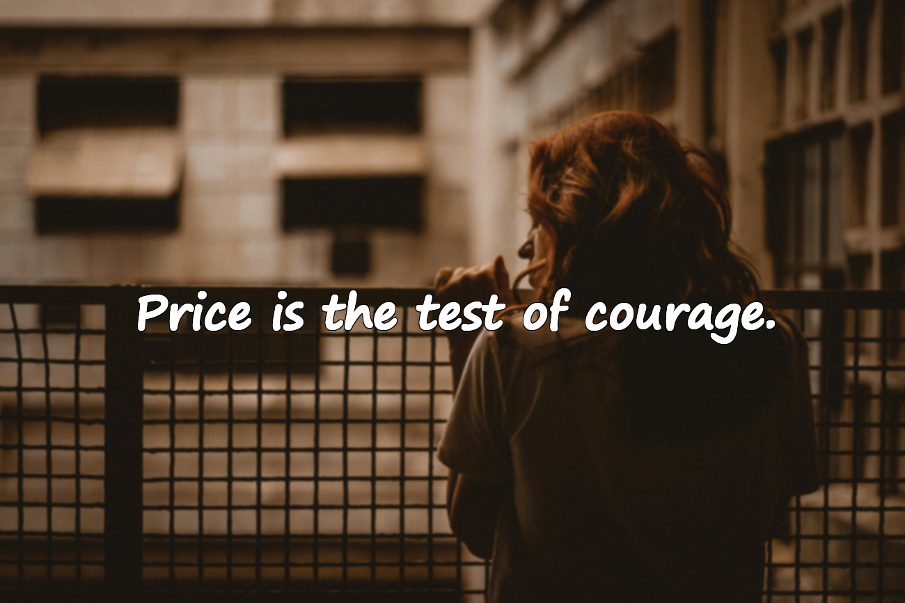 Quotes About Paying the Price