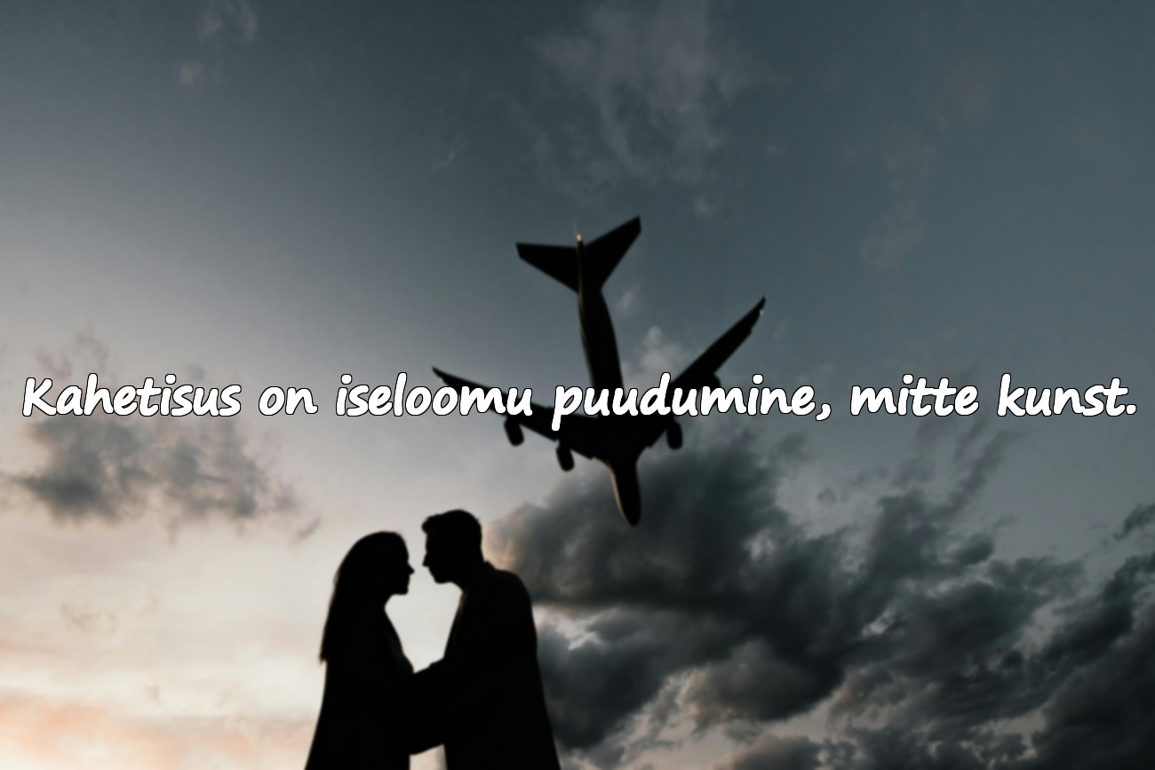 Rasked ja pealetükkivad sõnad kahetistele inimestele